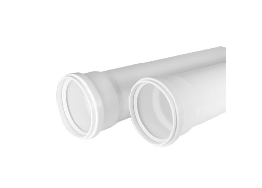 Труба канализационная 50x250 мм однораструбная, малошумная