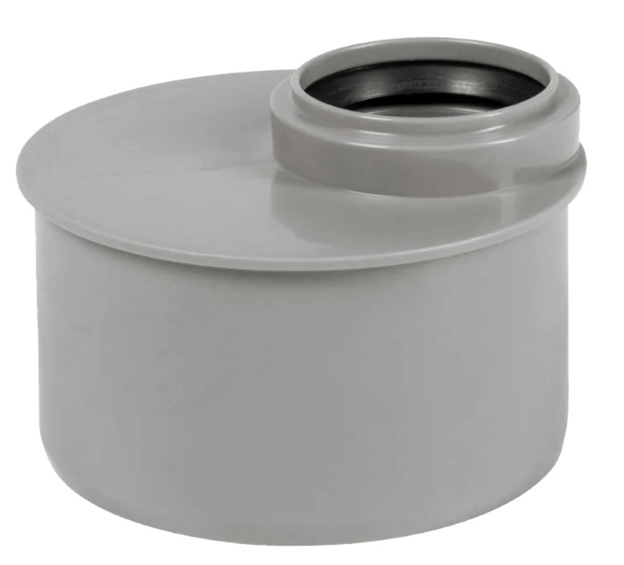 Редукция 110х50 короткая, для внутренней канализации