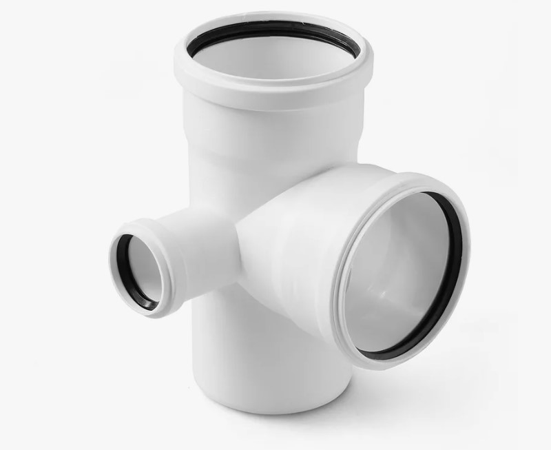 Крестовина 110х110х50 87 град, левая, для малошумной канализации