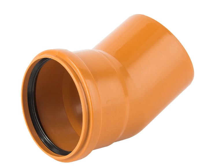 Отвод 110 30 град., для наружной канализации