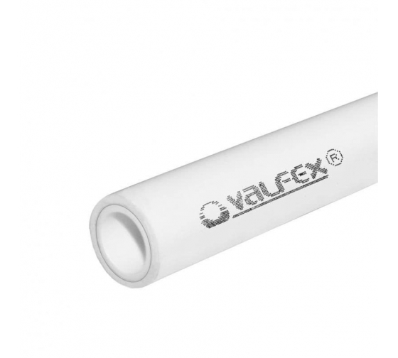 Труба полипропиленовая 75x12.5 SDR 6 PN 25 PPR армированная алюминием белая, хлыст 4м