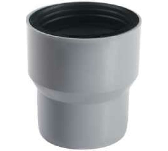 Переходник 110х124 на чугун, тапер для внутренней канализации