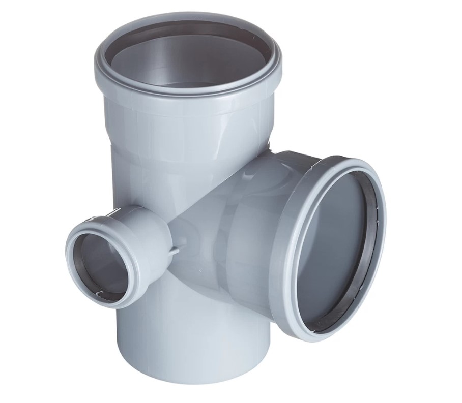 Крестовина 110х110х50 87 град двухплоскостная, левая, канализационная