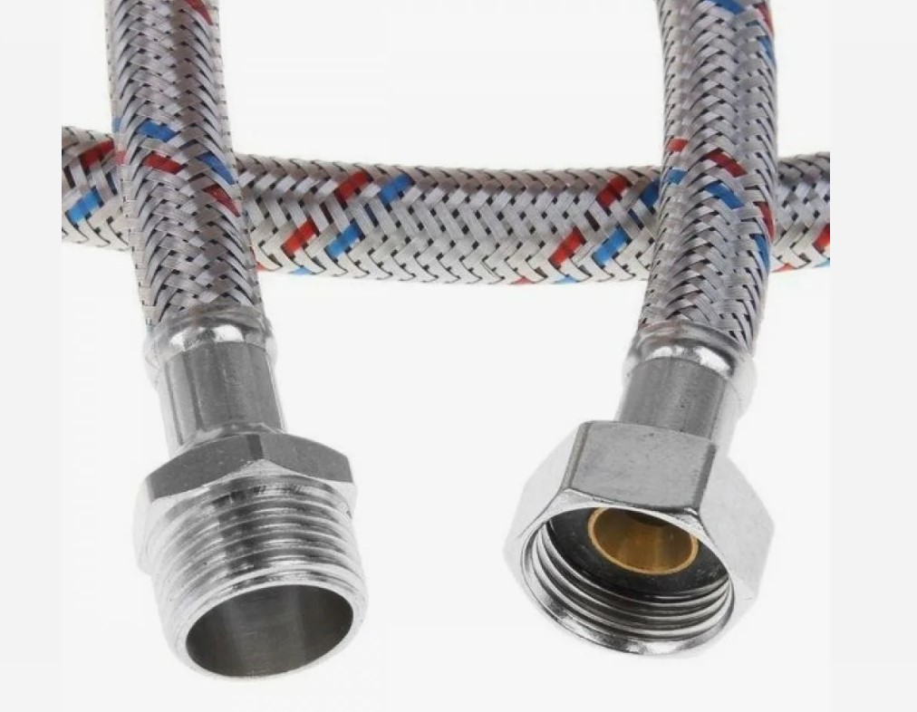 Подводка гибкая для воды нерж.сталь 1/2 ВН 50 см