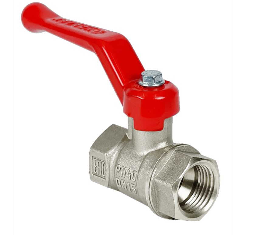 Кран 3/4' ВВ рыч,N/P59, никель 11Б27фт1М