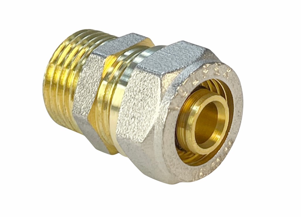 Соединитель обжимной НР 16X3/4