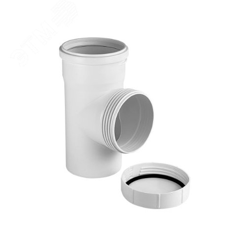 Изображение товара Ревизия 110 мм с крышкой, для малошумной канализации (шт)