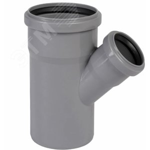 Изображение товара Тройник 75х50 45 град, канализационный (шт)