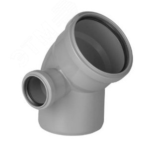 Изображение товара Отвод 110 45 град, с выходом 50 левый (шт)