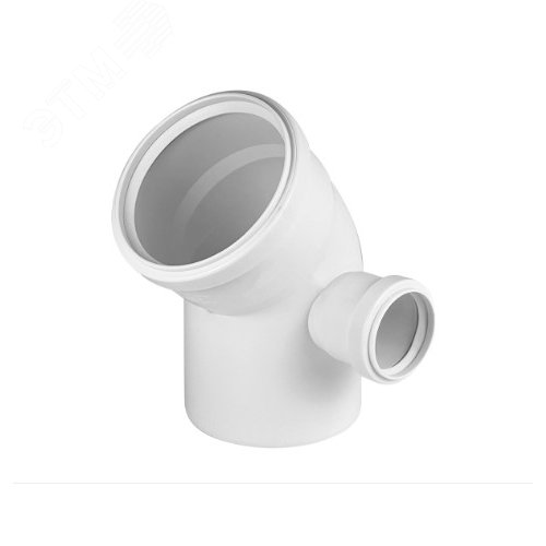 Изображение товара Отвод 110х50 45 град, для малошумной канализации (шт)