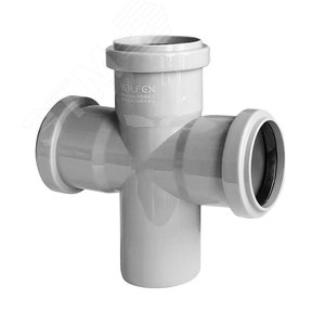 Изображение товара Крестовина 110 87 градусов, канализационная (шт)