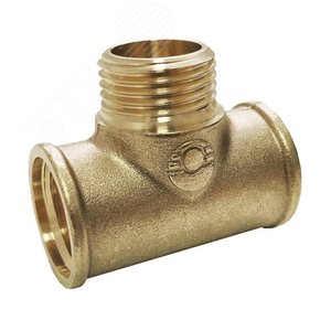 Изображение товара Тройник с никелевым покрытием ВНВ 3/4' (шт)