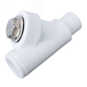 Изображение товара Фильтр сетчатый 20х1/2' ВН косой, полипропиленовый PPR белый (шт)