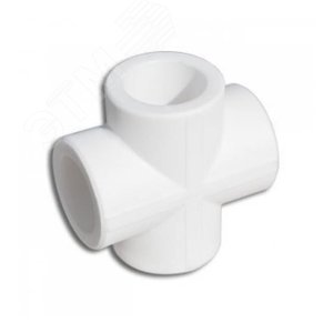 Изображение товара Крестовина 20 полипропиленовая PPR белая (шт)