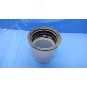 Изображение товара Переходник 110х124 на чугун, с манжетой, тапер для внутренней канализации (шт)