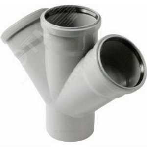 Изображение товара Крестовина 110 45 градусов, канализационная (шт)