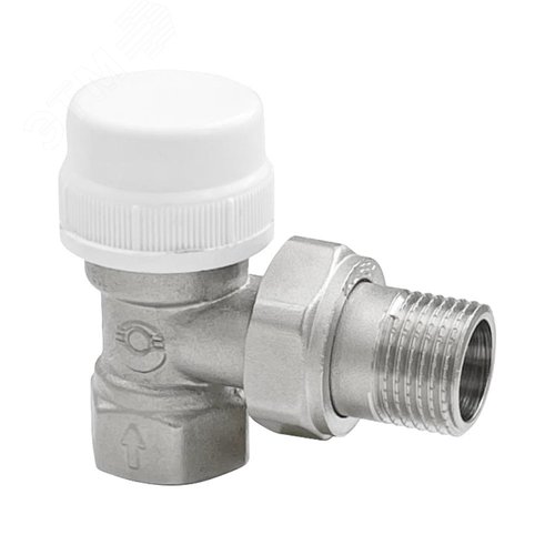 Изображение товара Клапан термостатический для радиаторов угловой 3/4 (шт)