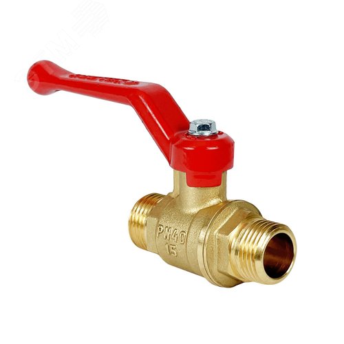 Изображение товара Кран шаровой DeltaPro 1/2' НР/НР ручка-рычаг (шт)