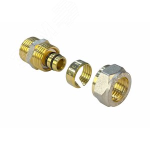 Соединитель обжимной НР 16X3/4 - фото 3