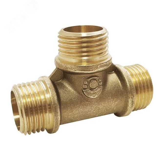 Изображение товара Тройник латунный ННН 1/2"x1/2"x1/2" Valfex