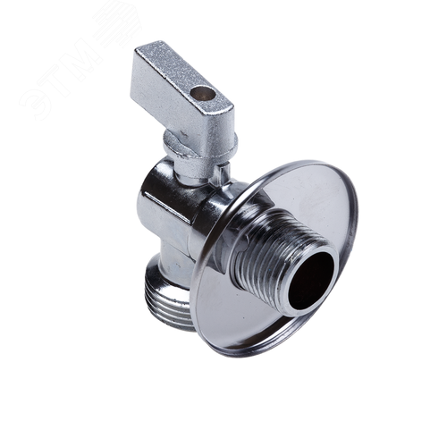 Изображение товара Кран шаровой угловой с отражателем НН 1/2'х1/2' (шт)