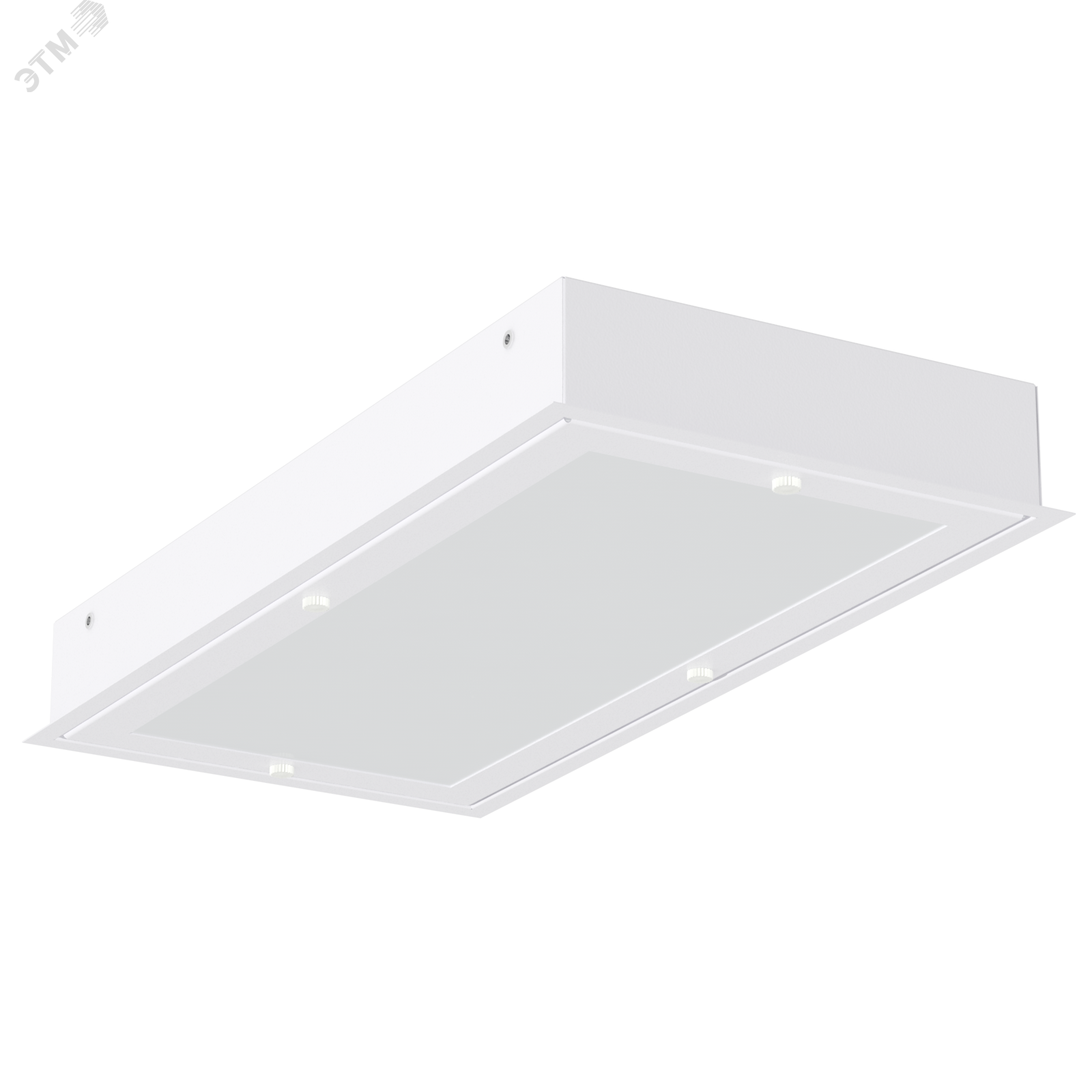 Изображение товара Светильник ламповый люминесцентый встраиваемый пылевлагозащищенный ЛВО15-2х18-032 WP HF (шт)