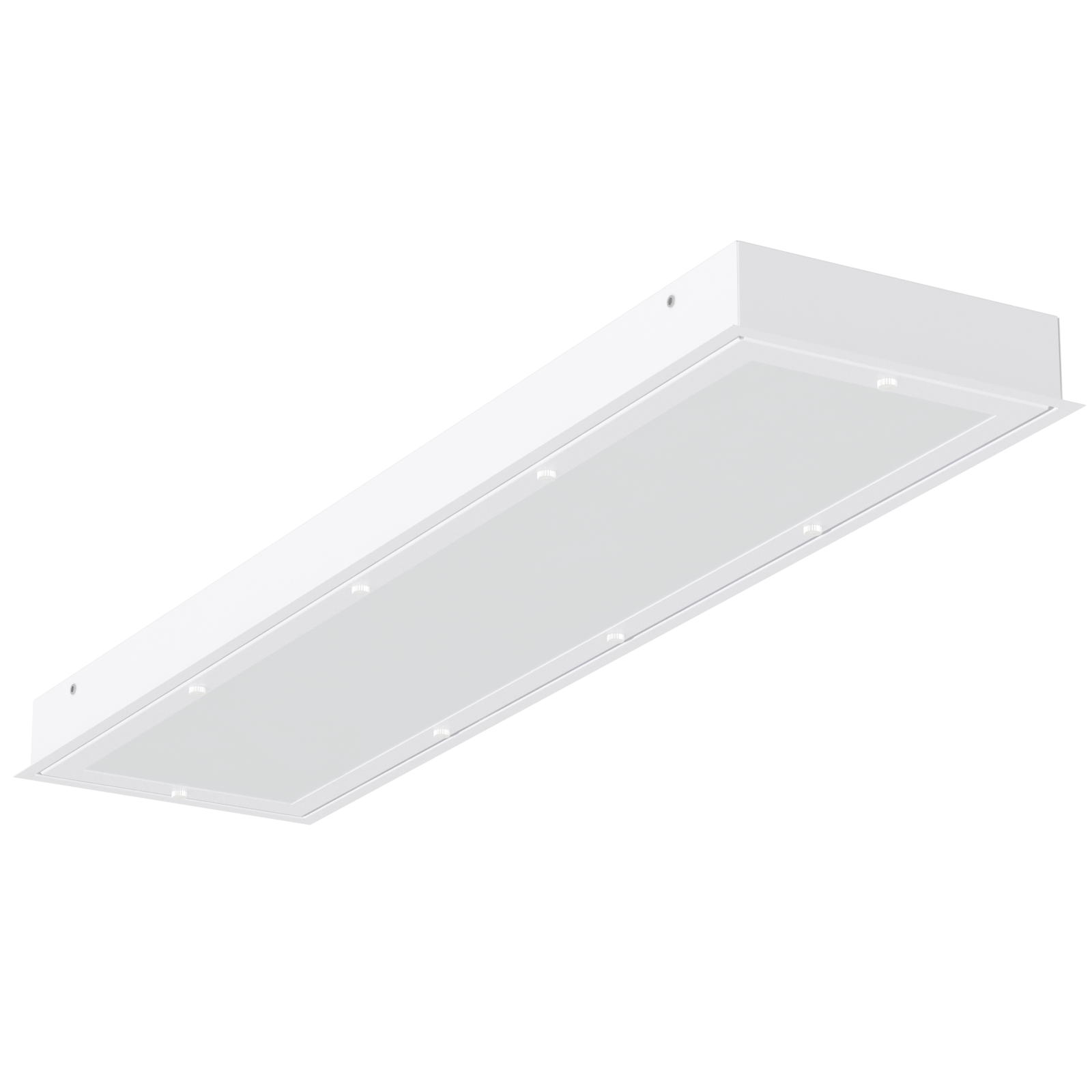 Светильник ламповый люминесцентый встраиваемый пылевлагозащищенный управляемый ЛВО15-2х28-041 WP RA