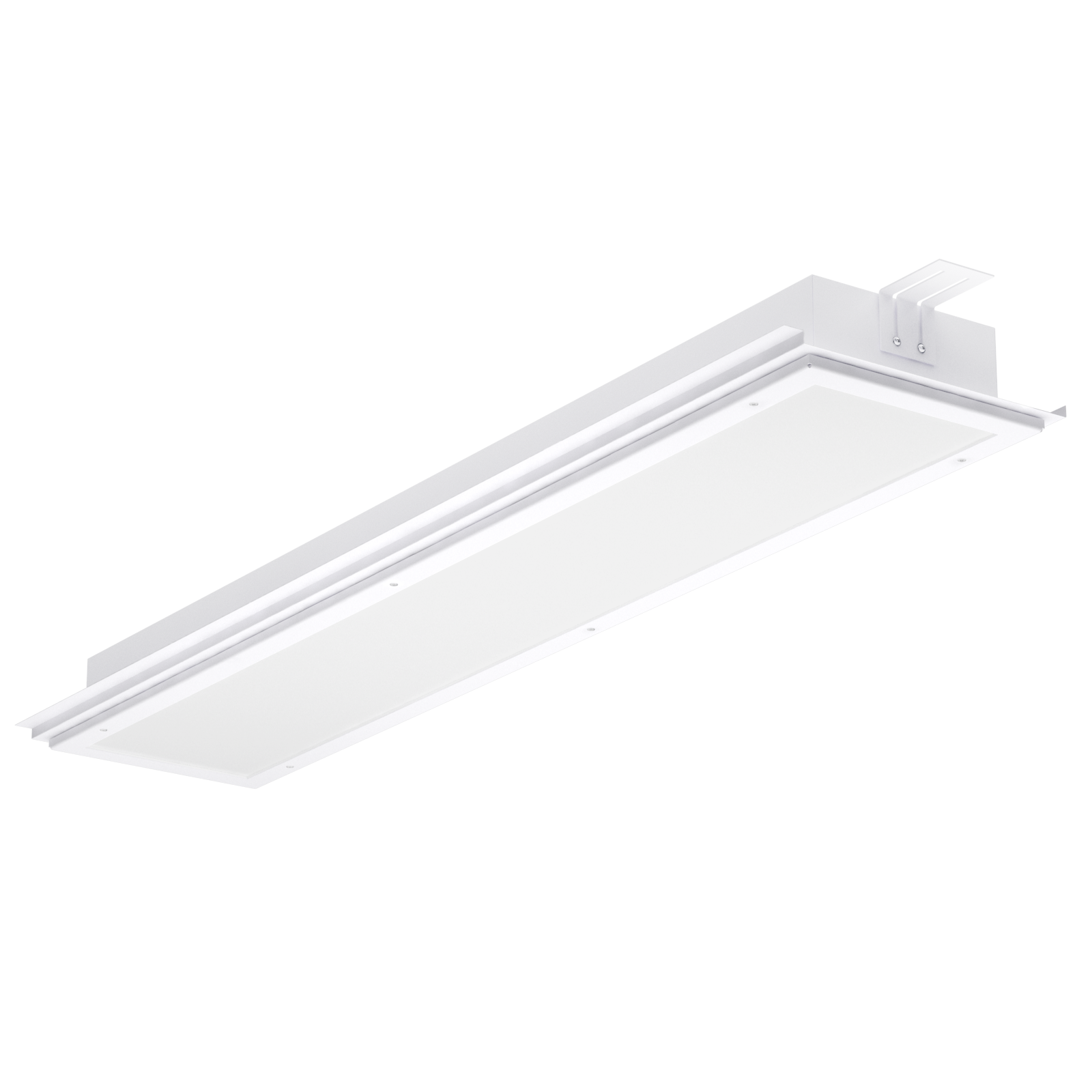 Светильник ламповый люминесцентый встраиваемый пылевлагозащищенный ЛВО16-2х36-031 LD HF БАП