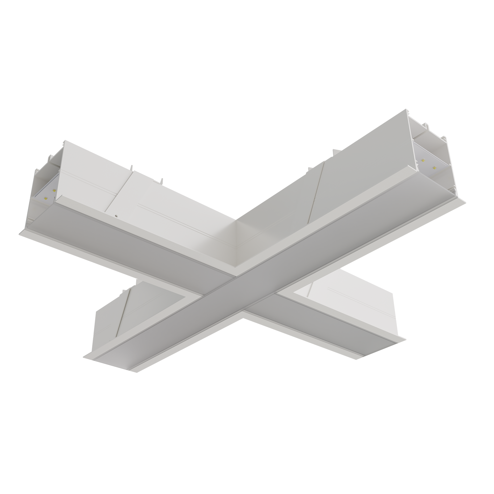 Светильник светодиодный встраиваемый ДВО02-2х10-001 Line Low X 940
