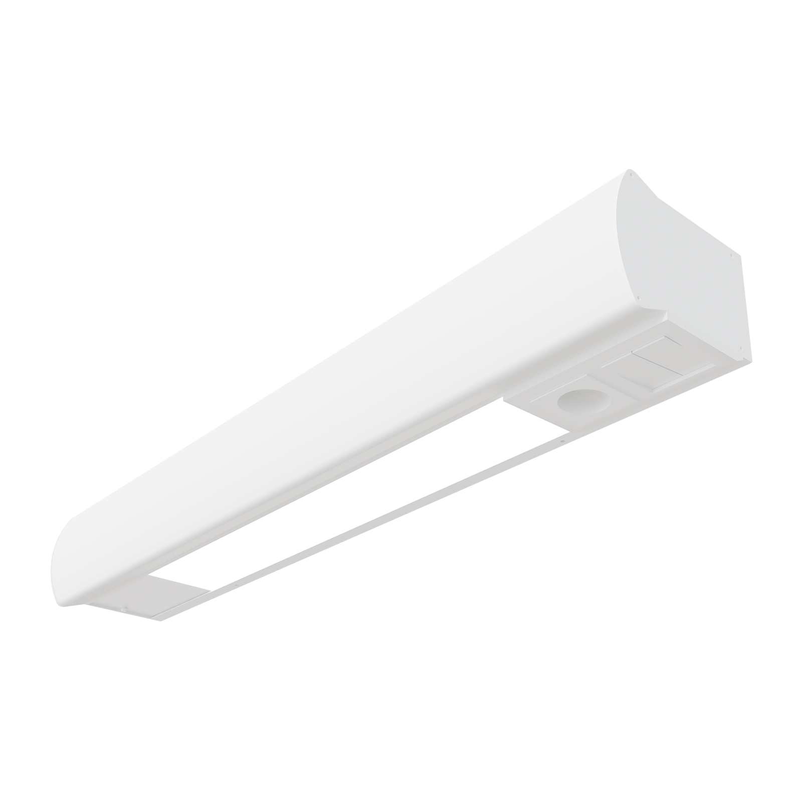 Светильник ламповый люминесцентый прикроватный для палат настенный ЛБО58-2х36/1х18-002 Medic HF