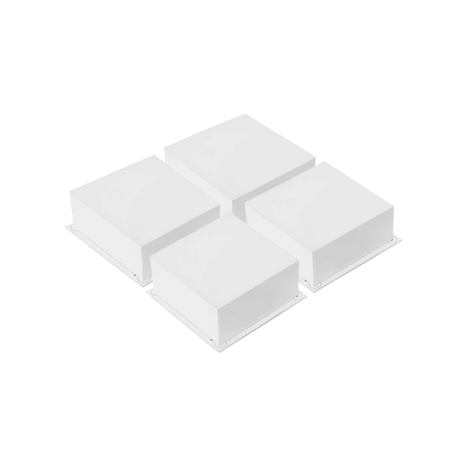 Светильник светодиодный встраиваемый ДВО33-4х6-001 Horizon Cube 840