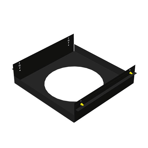Крепление для ДВО23, 24, 59 DL/GR 170/300 черный
