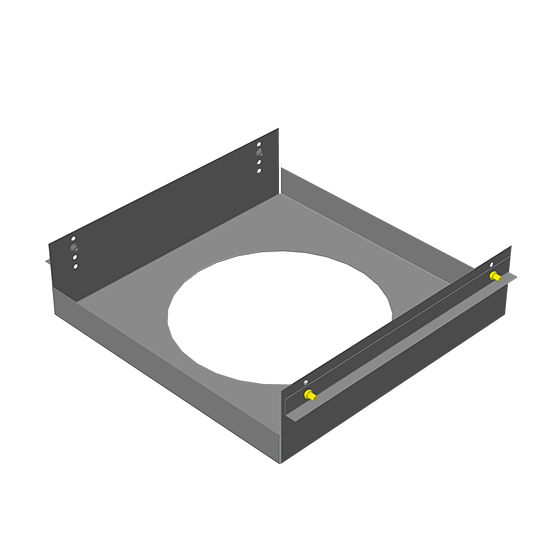 Крепление для ДВО23, 24, 59 DL/GR 180/300 серый