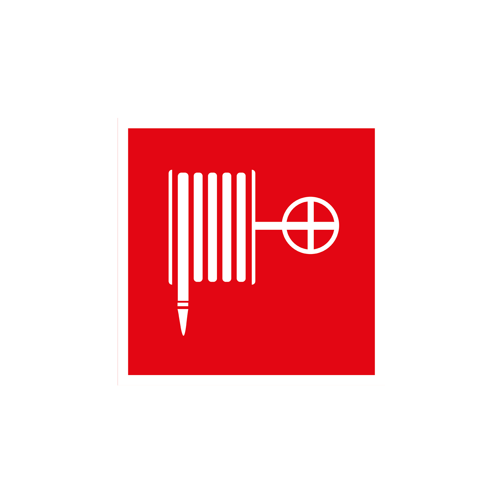 Пиктограмма наклейка знак пожарной безопасности ЗПБ 3030 Пожарный кран F02