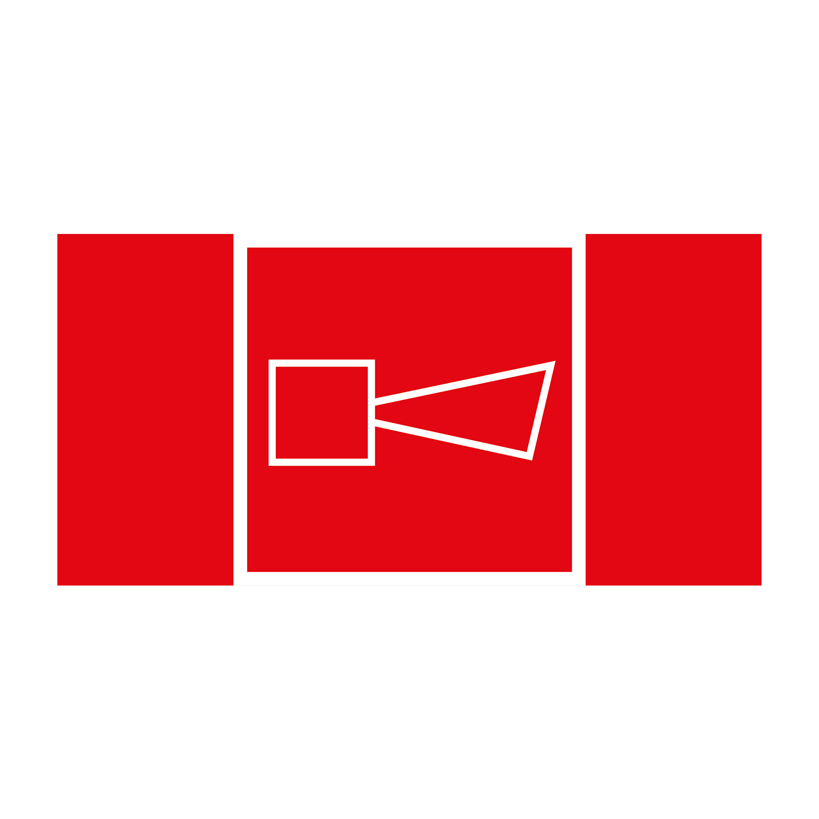 Пиктограмма наклейка знак пожарной безопасности ЗПБ 3015 Звуковой оповещатель пожарной тревоги F11