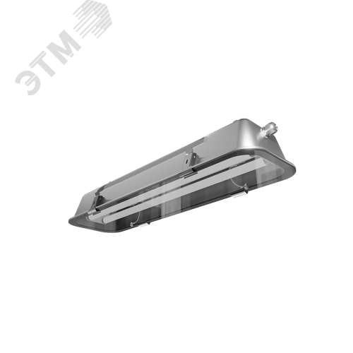 Светильник ламповый люминесцентый промышленный нержавейка ЛСП67-2х18-011 Linkor HF - фото 2