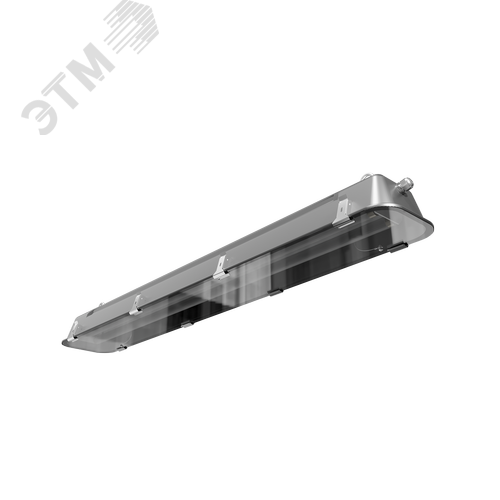 Светильник ламповый люминесцентый промышленный нержавейка ЛСП67-2х36-011 Linkor HF - фото 2