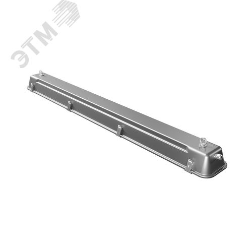 Светильник ламповый люминесцентый промышленный нержавейка ЛСП67-2х35-011 Linkor - фото 3