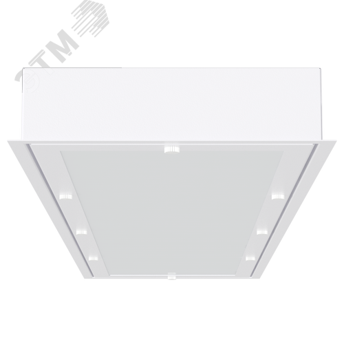 Светильник ламповый люминесцентый встраиваемый пылевлагозащищенный управляемый ЛВО15-2х54-042 WP RA - фото 3