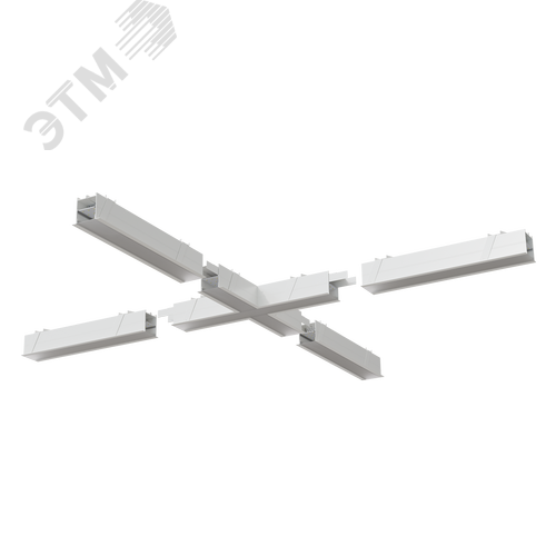 Светильник светодиодный встраиваемый ДВО02-2х20-001 Line X 840 - фото 6