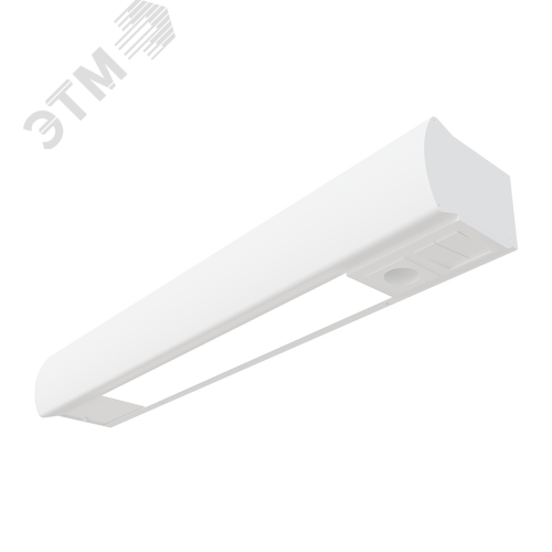 Изображение товара Светильник ламповый люминесцентый прикроватный для палат настенный ЛБО58-1х36/1х36-001 Medic HF (шт)