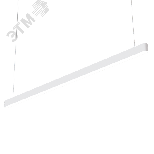 Светильник светодиодный подвесной аварийный с линзами ДСО33-70-241 Horizon Softline Slim EM3 IP54 940 - фото 1