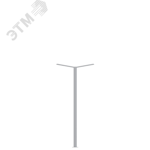 Световой комплекс светодиодный Опора CITY T50+50 100-4,0-2-104 LED 4000К гц+по - фото 4