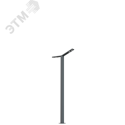 Световой комплекс светодиодный Опора CITY T50+50 100-4,0-2-104 LED 4000К гц+по - фото 1