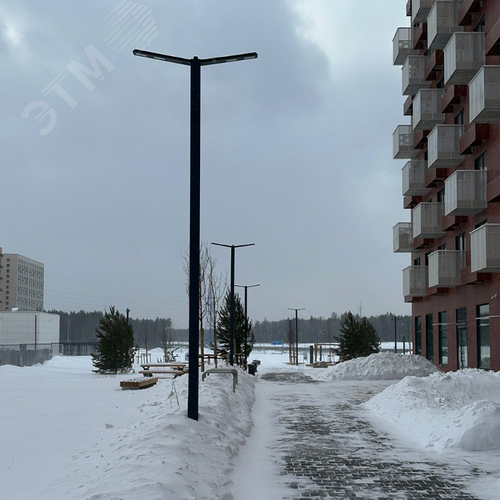 Световой комплекс светодиодный Опора CITY T50+50 100-4,0-2-104 LED 4000К гц+по - фото 5