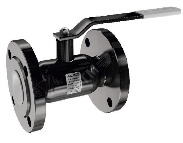 Кран шаровой фланцевый стандартнопроходной DN 100 PN 16 Ст.20 (КШ.Ф.100 ...