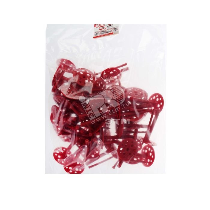 Изображение товара Дюбель для теплоизоляции 10х110 с пластиковым гвоздем (50шт)