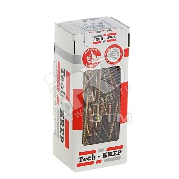 Изображение товара Саморез универсальный 5х80 потайная головка остроконечный желтый цинк 100 шт