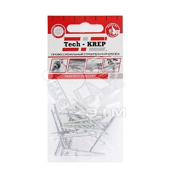 Изображение товара Заклепка вытяжная 3.2х12 (22шт) (упак)