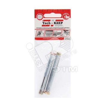 Изображение товара Дюбель рамный 10х92 металл 2шт монтажный крепеж универсальный